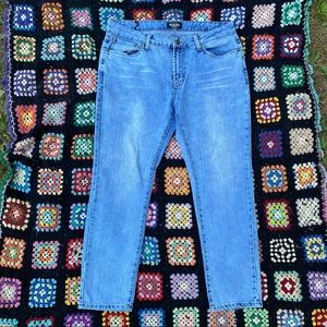 Bluenotes light coloured plus size skinny jeans